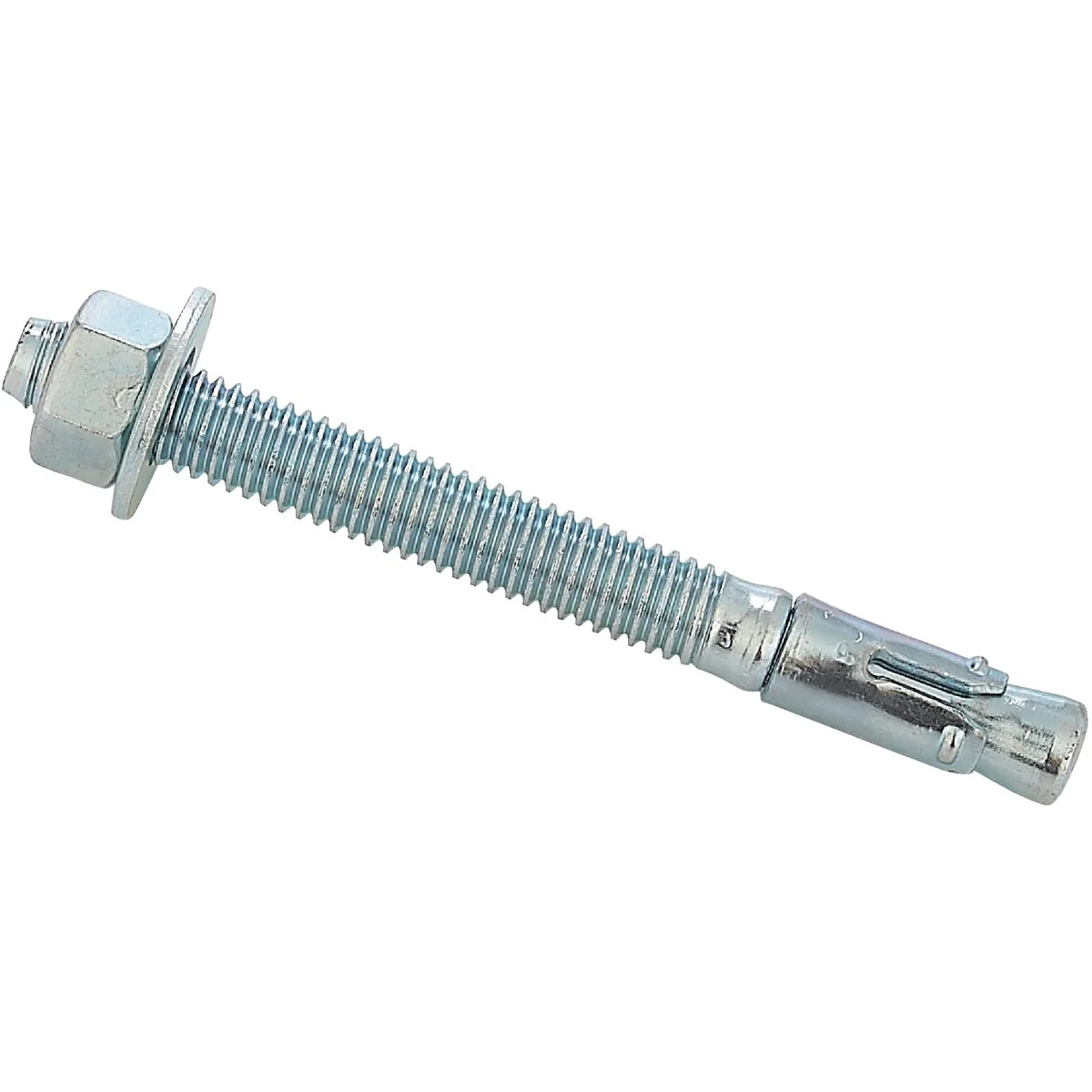 Smooth Hillman Power Stud 3 8 In. x 3-3 4 In. Zinc-Plated Wedge Anchor 25 Ct. Top-Quality