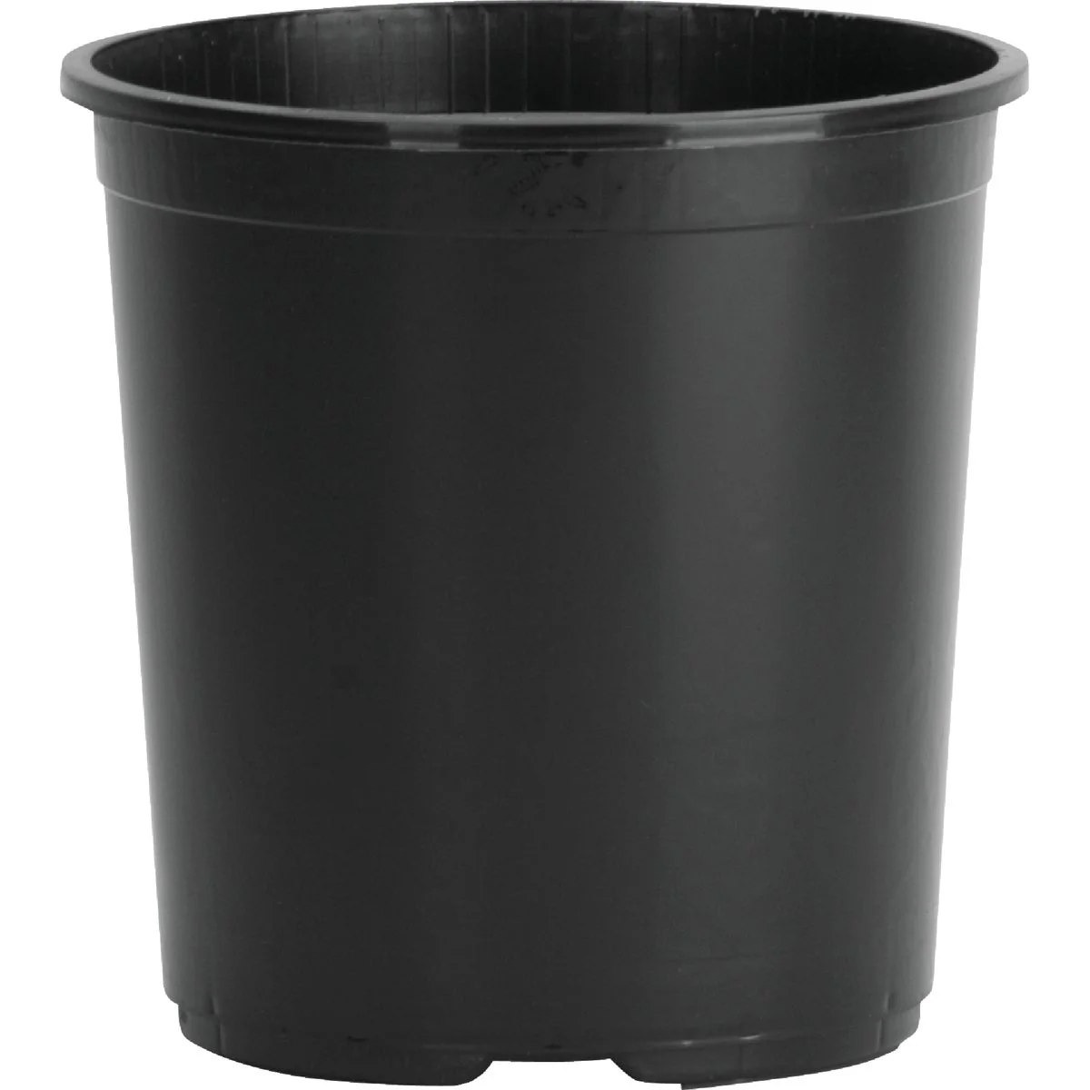 Versatile Myers 5 Gal. 10-1 4 In. H. x 12 In. Dia. Black Poly Flower Pot Effective