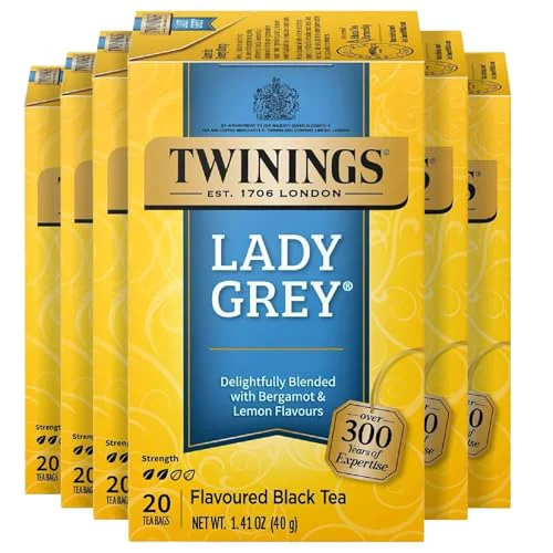 Flexible Lady Grey Black Citrus Tea Bags 120 Count Powerful