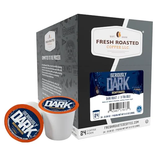 Certified Seriously Dark Artisan Blend Decaf K 24 Count Genuine
