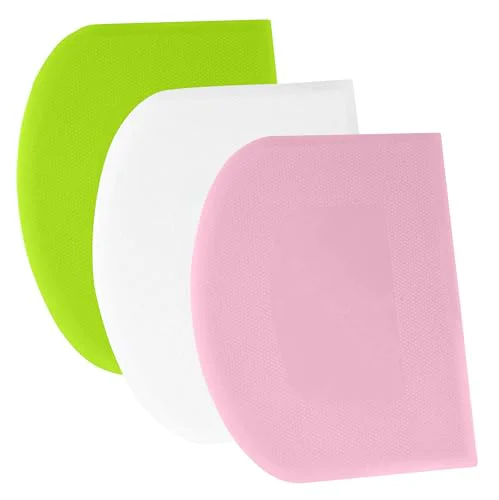 Fast Dough Scraper Bench Scraper 3 Count Superior