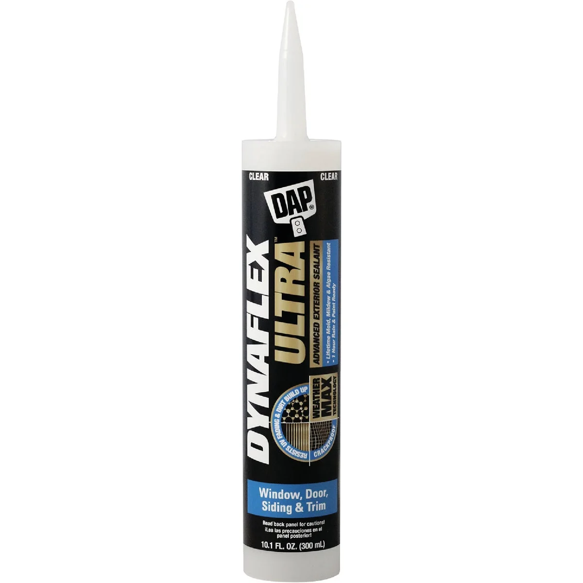 Classic DAP DYNAFLEX ULTRA 10.1 Oz. Window Door Siding Trim Sealant Clear Versatile