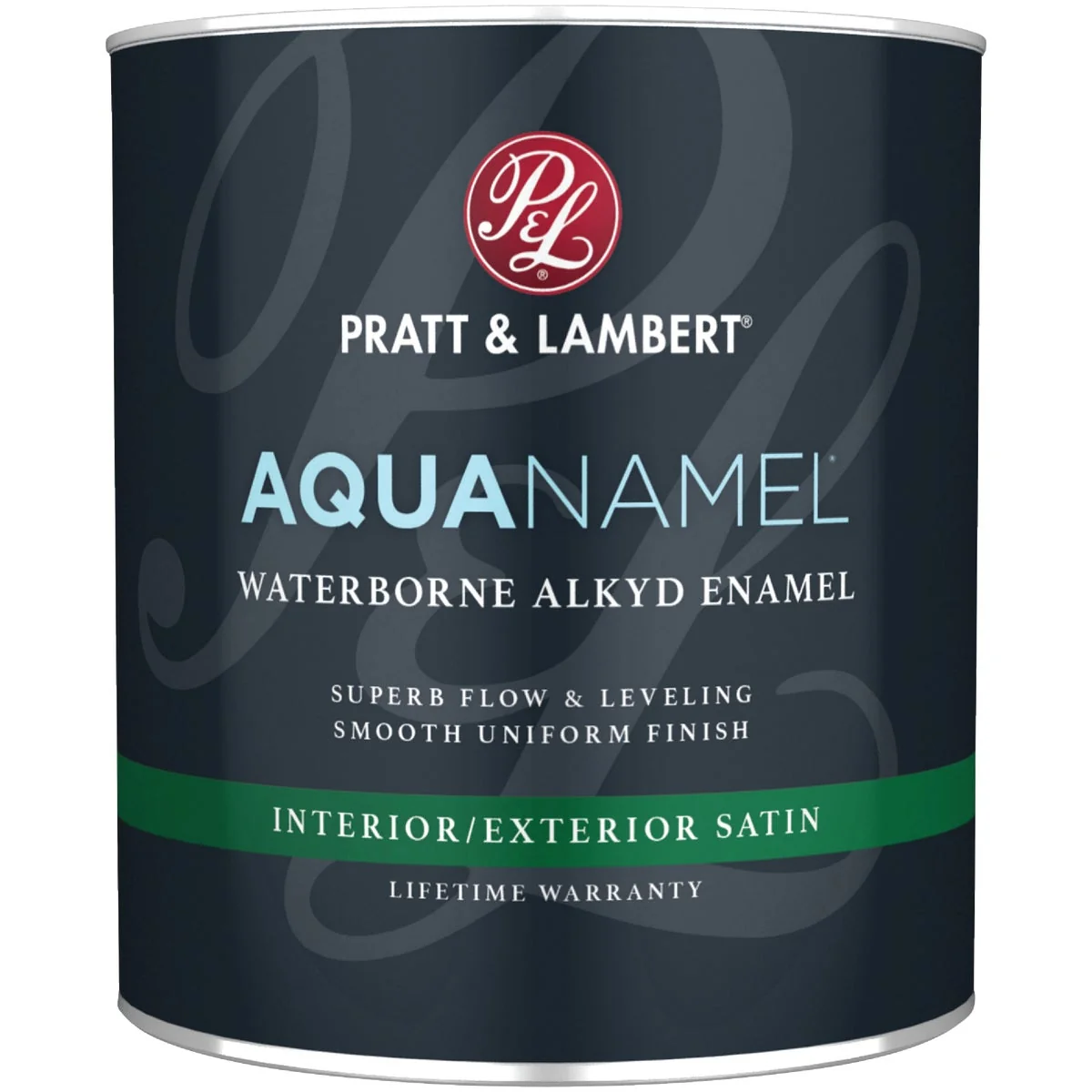 Safe Pratt Lambert Aquanamel Waterborne Alkyd Satin Interior Exterior Enamel Neutral Base 1 Qt. World-Class
