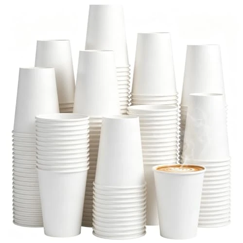 Responsible 360 Pack 12 oz Disposable Paper Coffee Cups 360 Count Next-Generation
