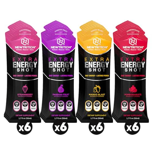 Advanced Extra Strength Energy Shots 1.7 fl oz 40.8 Fl Oz Unique