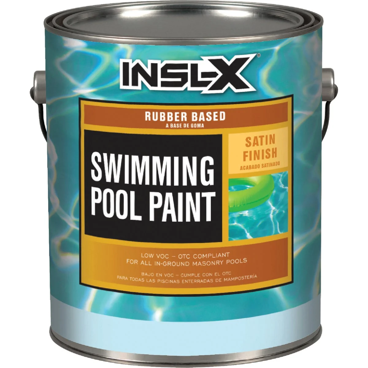 Next-Generation Insl-X 1 Gal. White Satin Rubber Based Pool Paint Original Design