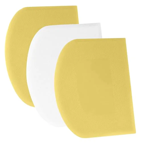 Dependable Dough Scraper Bench Scraper 3 Count Smooth