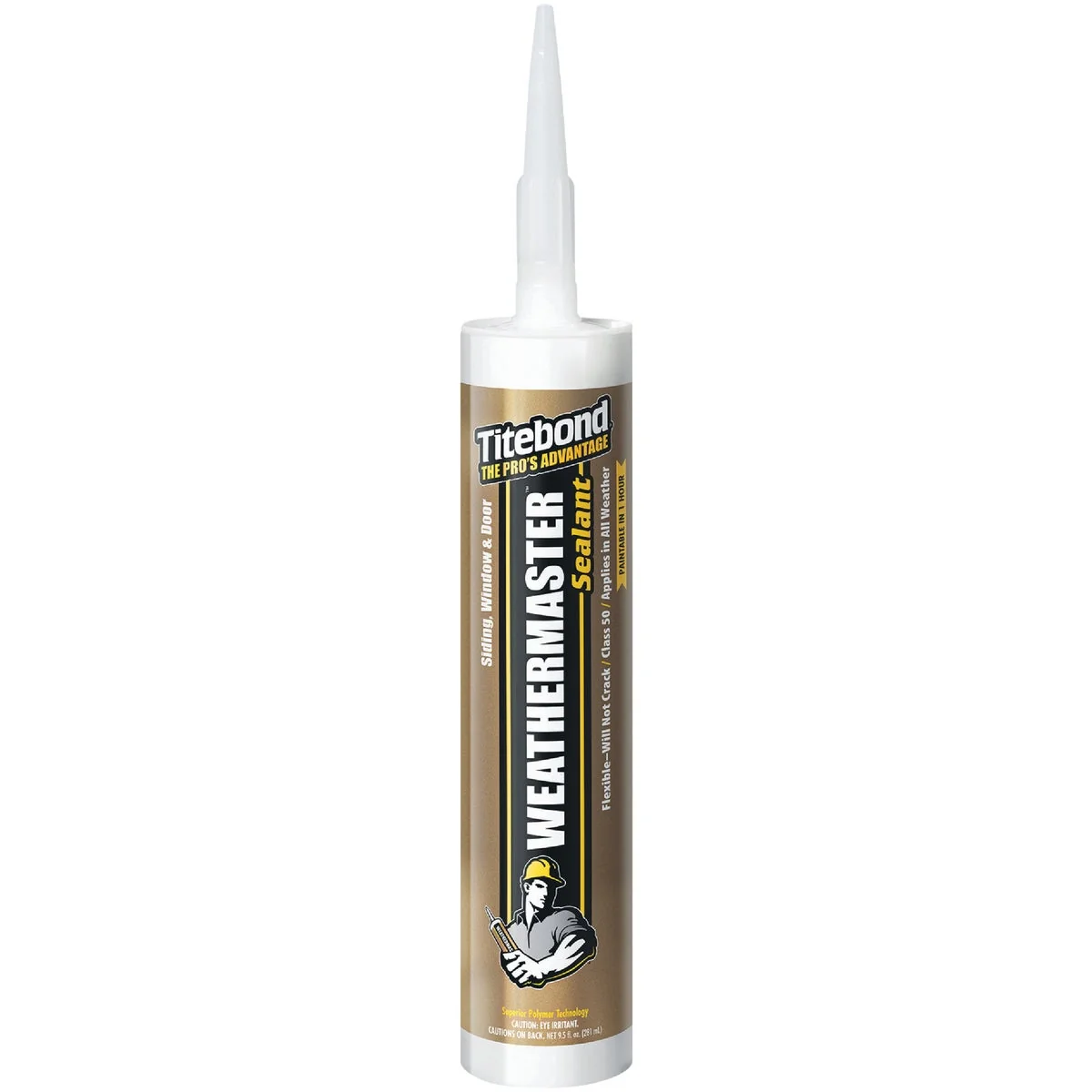 Exceptional Titebond WeatherMaster 10 Oz. Polymer Sealant 44061 Bronze Durable