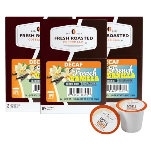 Quality Decaf French Vanilla Flavored K 72 Count Lightweight