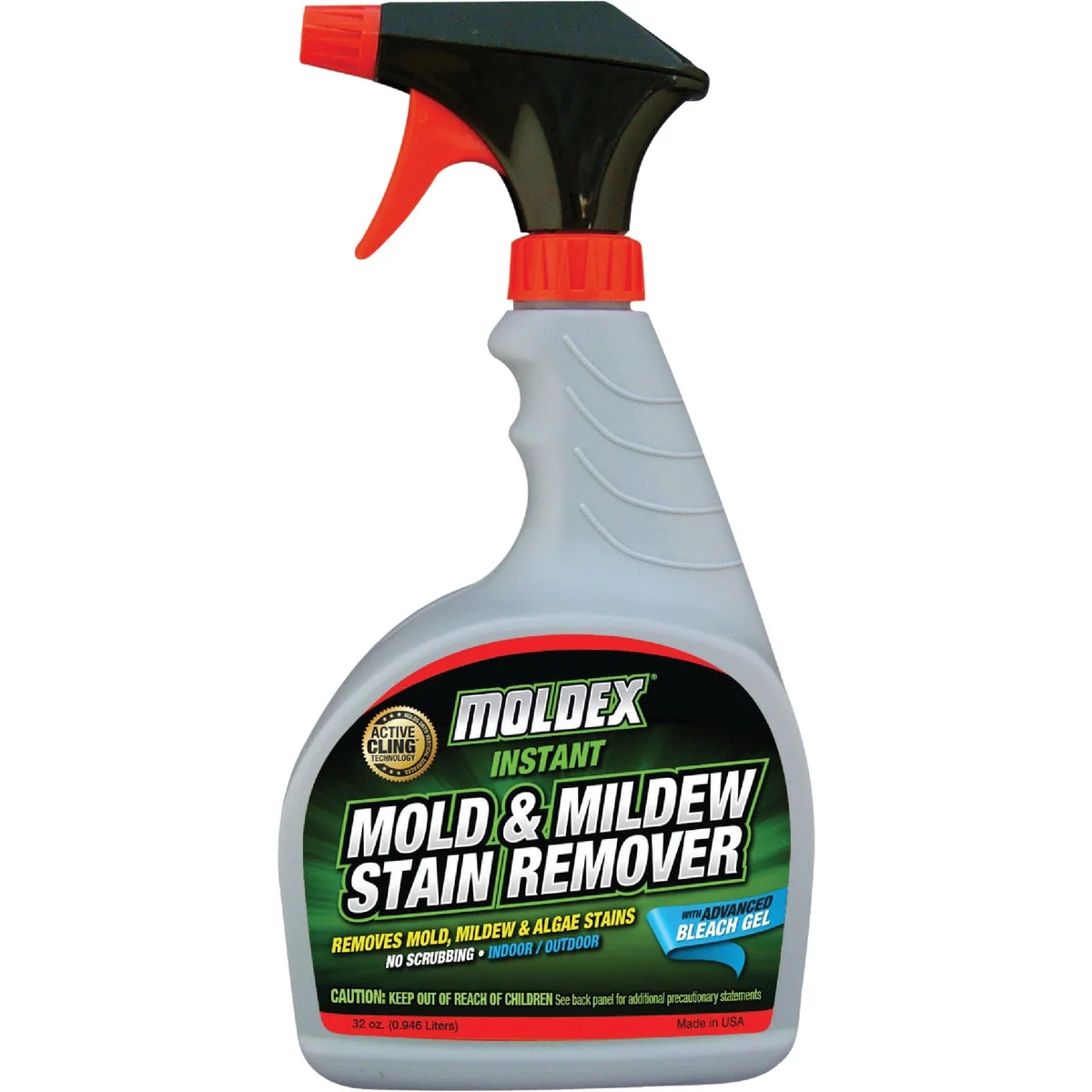 High-Grade Moldex 32 Oz. Ready To Use Trigger Spray Instant Mold Mildew Stain Remover Premium