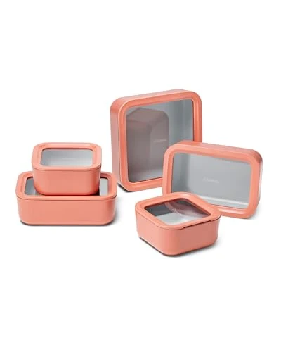 Solid 13 Piece Glass Food Storage Container Set Original Design