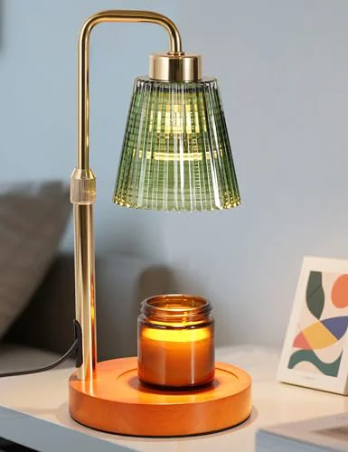 Artisan Green Candle Warmer Lamp with 24h Cycle Timer Top-Quality