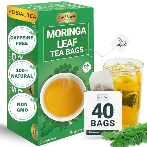 Secure Moringa Tea Bags 40 Count Functional