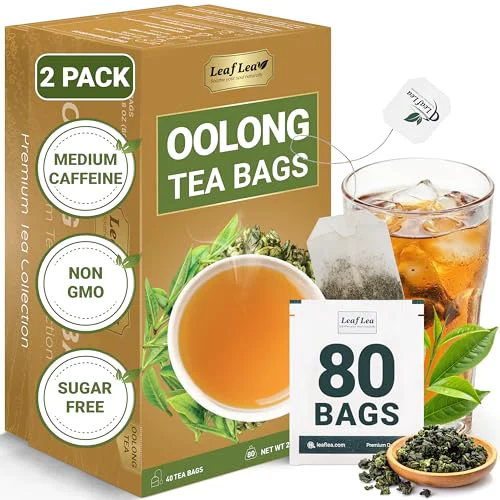 Dependable Oolong Tea Bags 80 Count Effective