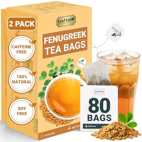 Classic Fenugreek Tea Bags 80 Count Official