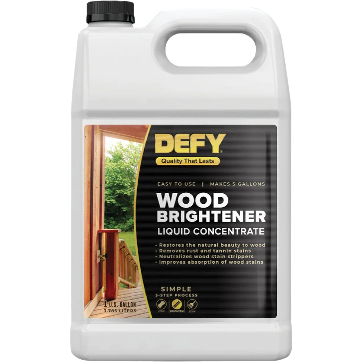 Dependable Defy 1 Gal. Wood Brightener Breathable