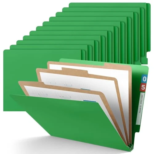 Elite 24 Pack Classification Folders 24 Count Fine