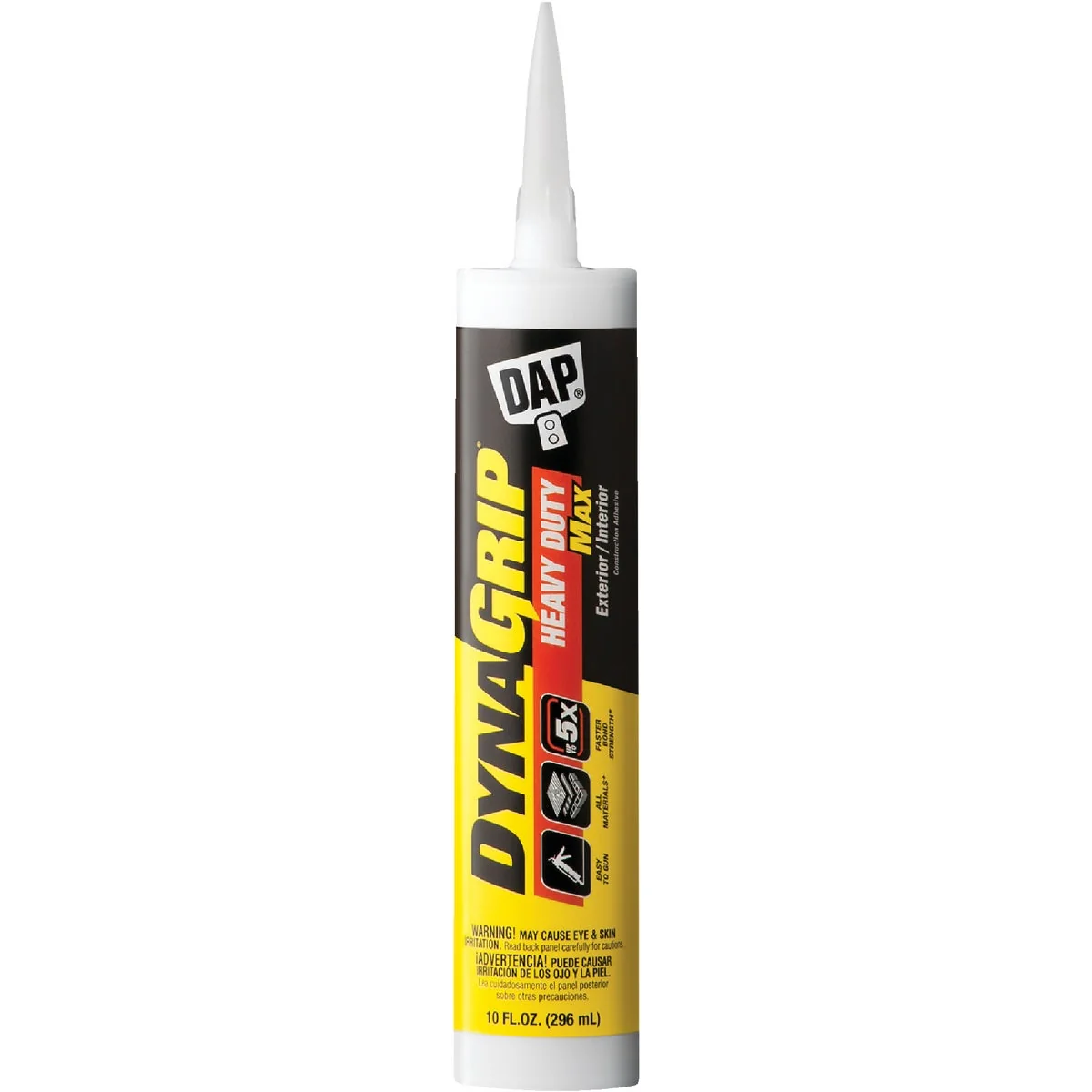 Innovative DAP DYNAGRIP 10 Oz.Heavy Duty Max Construction Adhesive Exclusive