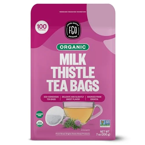 Quality Organic Milk Thistle Tea 100 Count Consistent