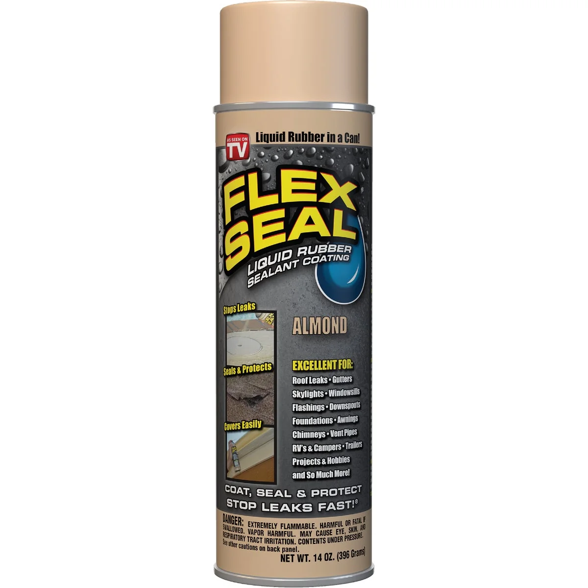 Detailed FLEX SEAL 14 Oz. Spray Rubber Sealant Almond Professional