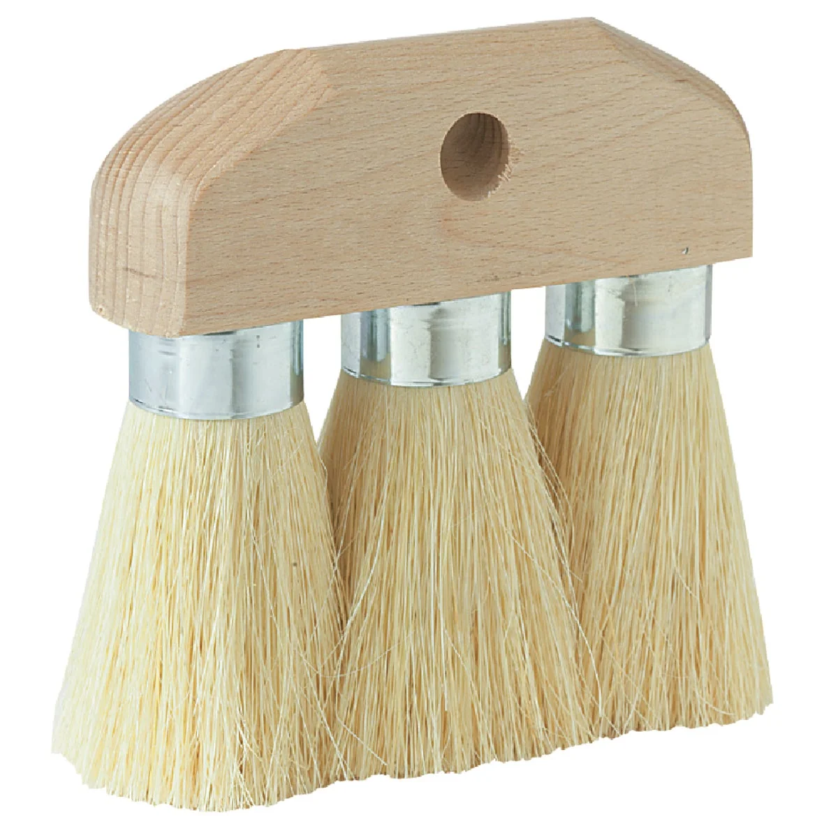 Breathable DQB 3-1 2 In. x 3-Knot Tampico Roof Brush Crafted