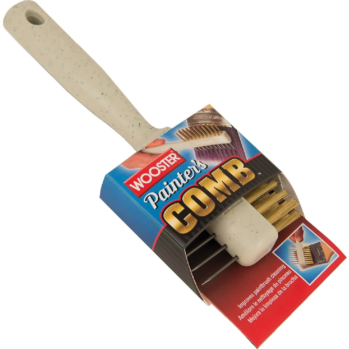 Eco-Friendly Wooster Painter’s Comb Paint Brush Cleaner Pure