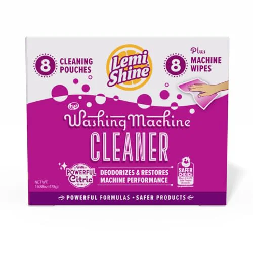 Next-Generation Washing Machine Cleaner Plus Machine Wipes 16.88 Ounce Fast