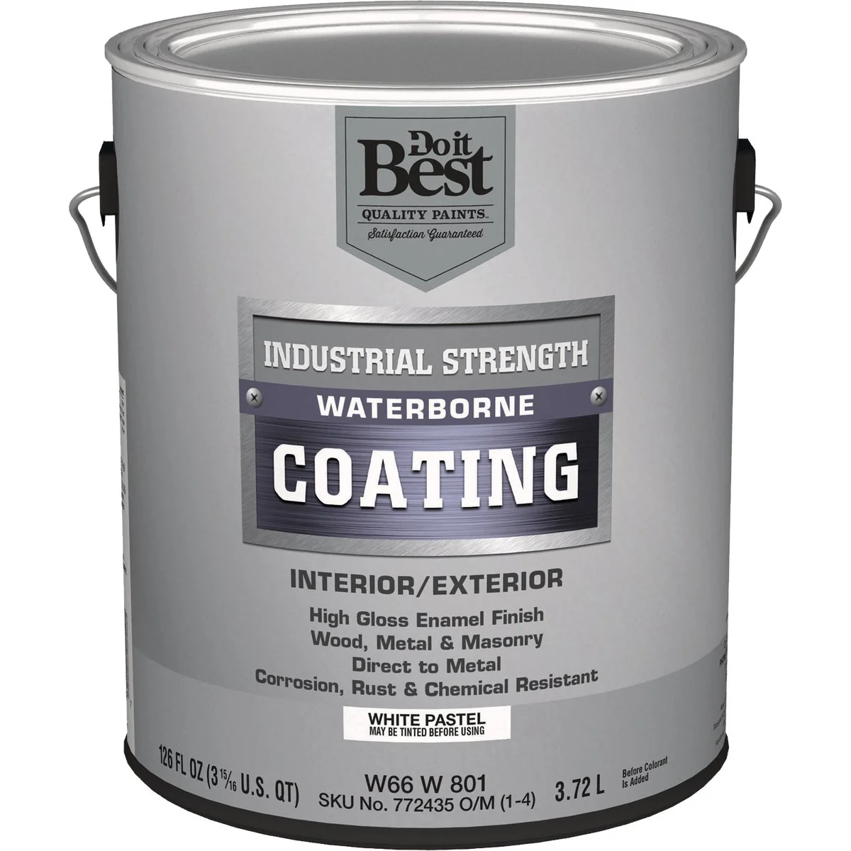 Next-Generation Do it Pastel Base Waterborne Industrial Enamel White 1 Gal. Contemporary