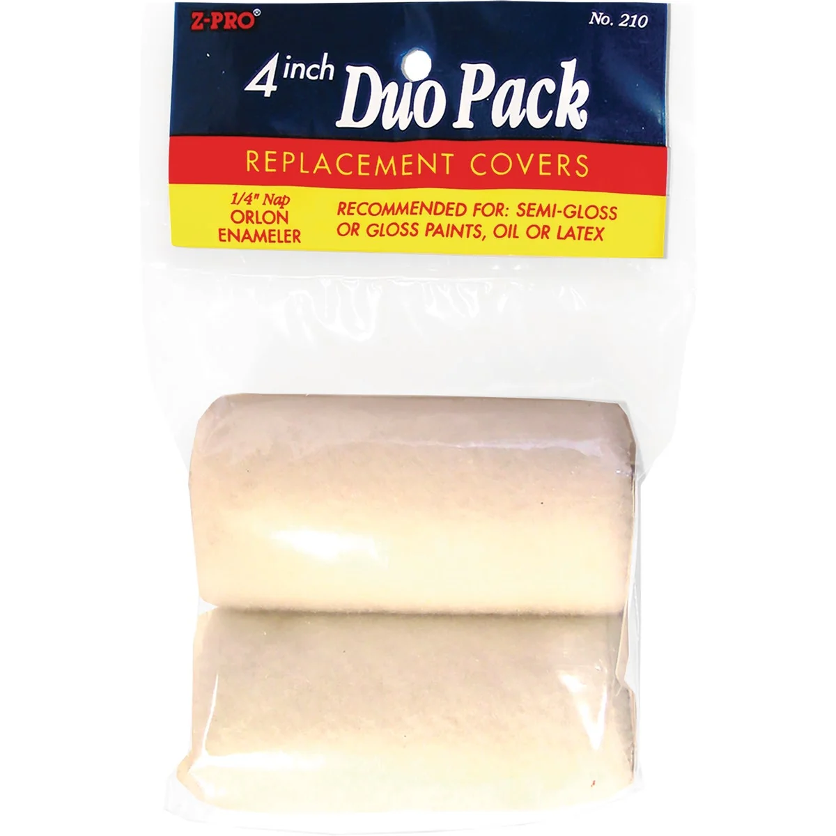 World-Class Premier Z-Pro 4 In. x 1 4 In. Orlon Dripless Knit Fabric Roller Cover 2-Pack Exclusive