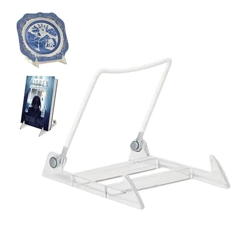 Enhanced 4.75 White Acrylic Display Stand Made in USA 36 Count Organic