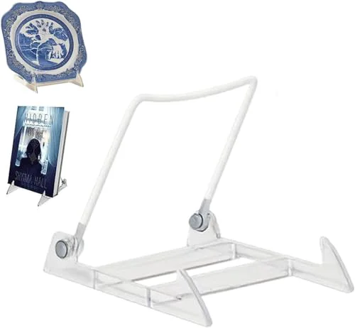 Breathable 3.5 White Acrylic Display Stand Made in USA 48 Count Pure