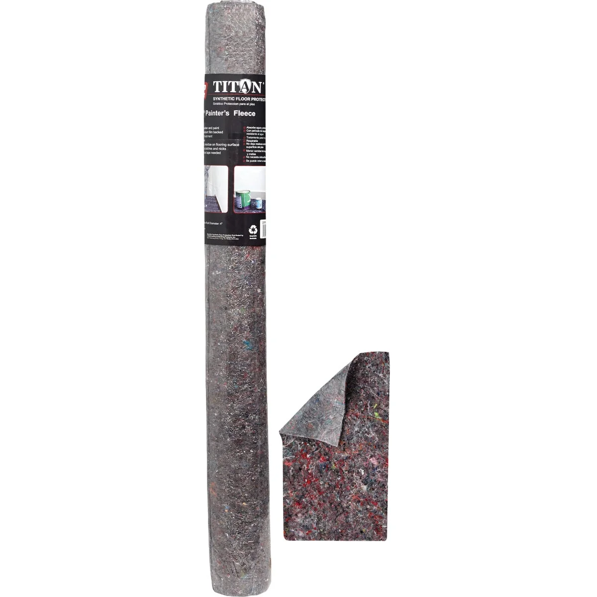 Elite Grip-Rite Titan 40 In. x 82 Ft. Synthetic Floor Protection Traditional