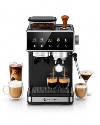 Fine Crafted Espresso Machine with Grinder First-Class