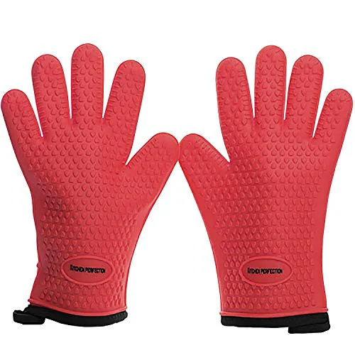 Traditional Silicone Smoker BBQ Gloves 2 Count Carefully Designed