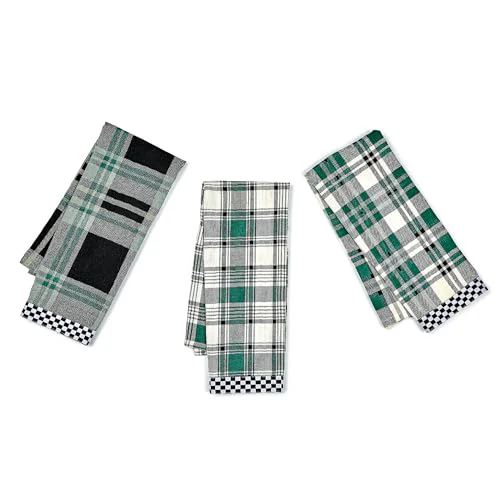 Authentic Set of 3 Cotton Dish Towels Functional