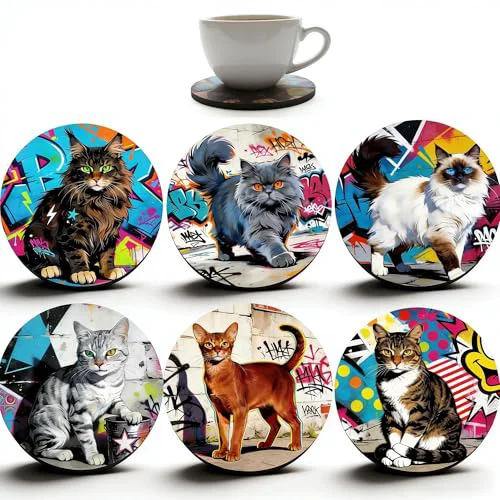 Expertly Made Coasters Set of 6 6 Count Smart