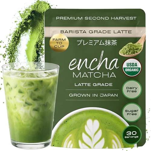 Eco-Friendly Matcha Powder Barista Grade Latte Organic Matcha Powder 2.12 Ounce Durable