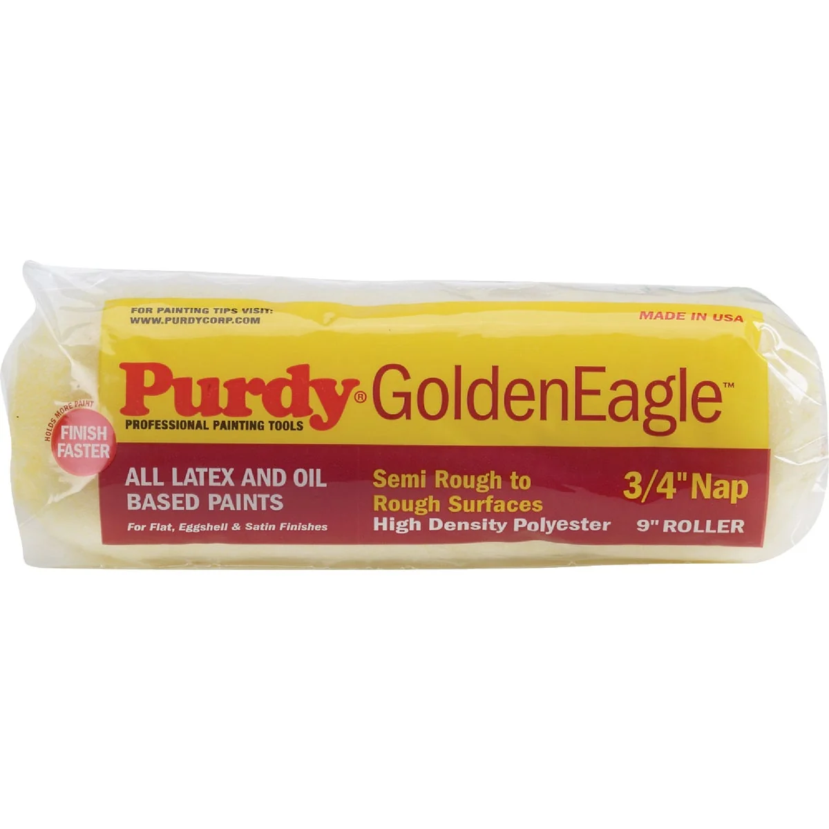 Specialty Purdy Golden Eagle 9 In. x 3 4 In. Knit Fabric Roller Cover Contemporary