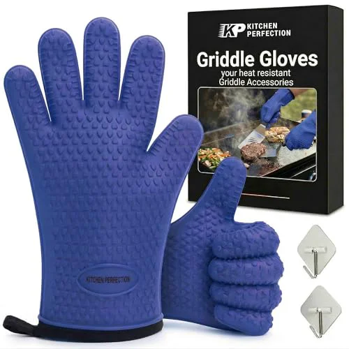 Quality XL Silicone Griddle Gloves First-Class