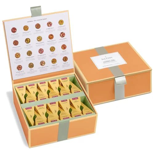 Exclusive Tea Sampler 40 Pyramid Infuser Bags High-End