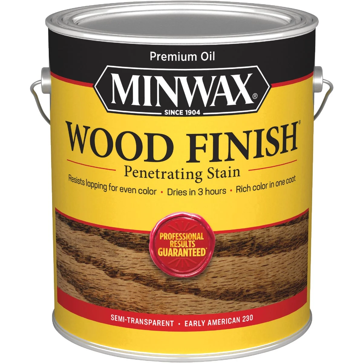 Fast Minwax Wood Finish VOC Penetrating Stain Early American 1 Gal. Environmentally Friendly