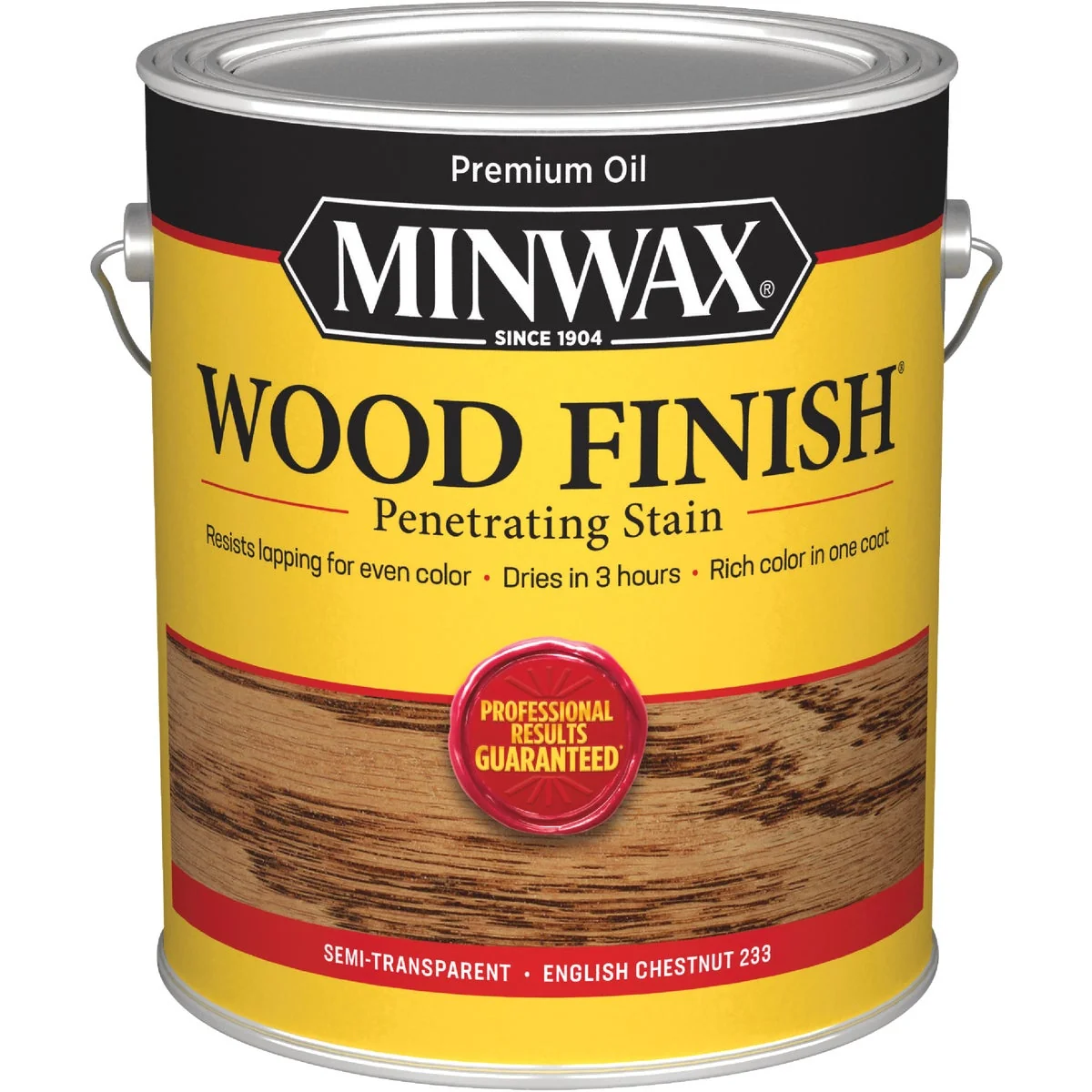 Exclusive Minwax Wood Finish VOC Penetrating Stain English Chestnut 1 Gal. Lightweight