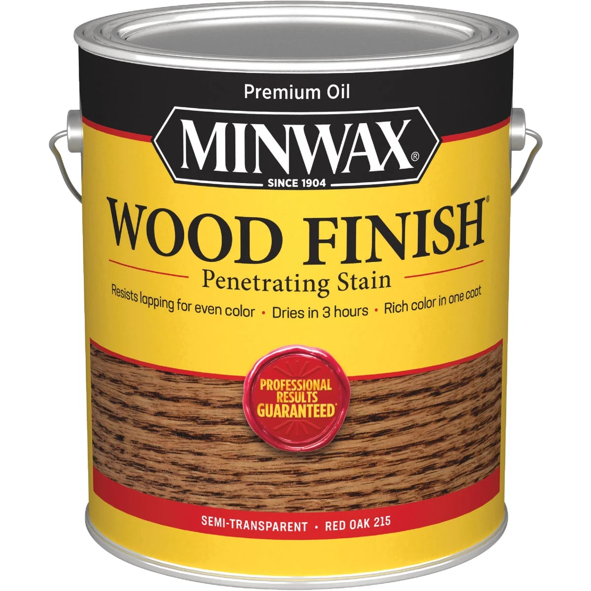 High-Quality Minwax Wood Finish VOC Penetrating Stain Red Oak 1 Gal. Natural