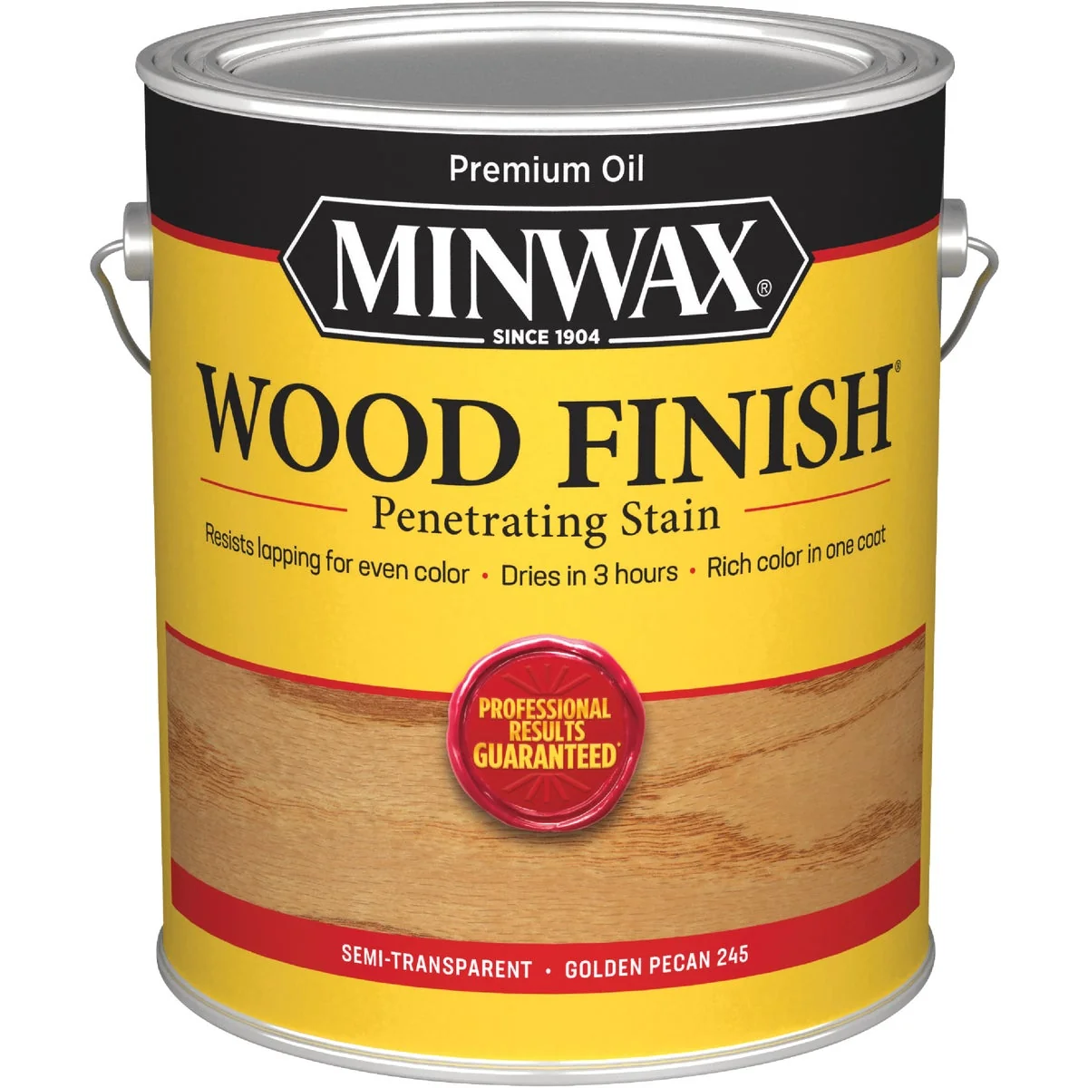 Superior Minwax Wood Finish VOC Penetrating Stain Golden Pecan 1 Gal. Lightweight