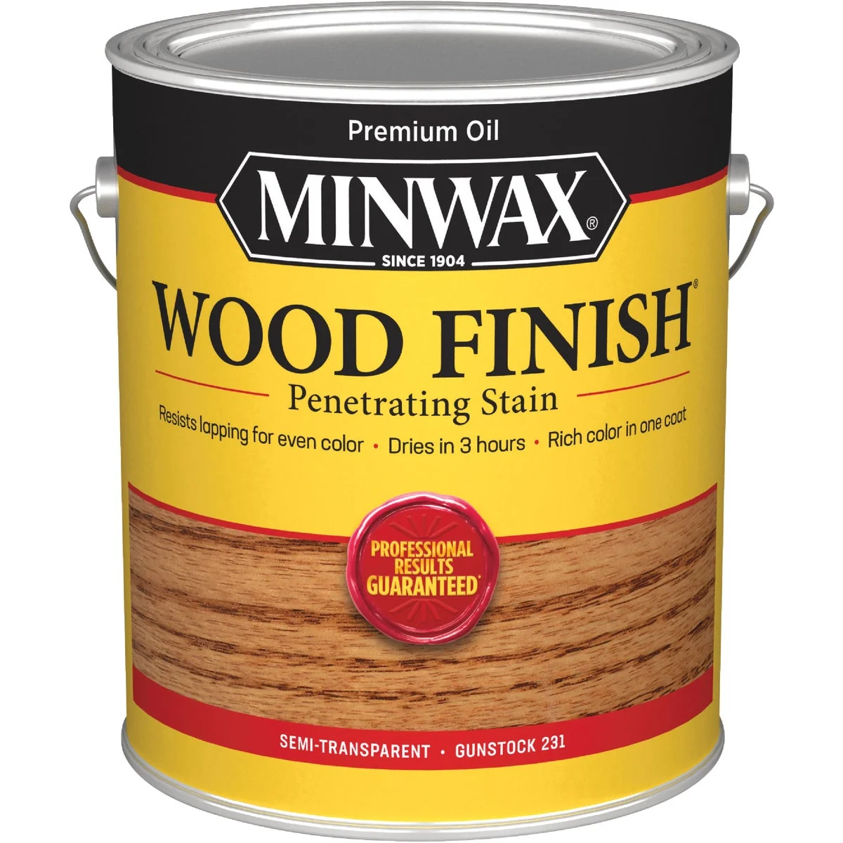 Premium Material Minwax Wood Finish VOC Penetrating Stain Gunstock 1 Gal. Fashionable