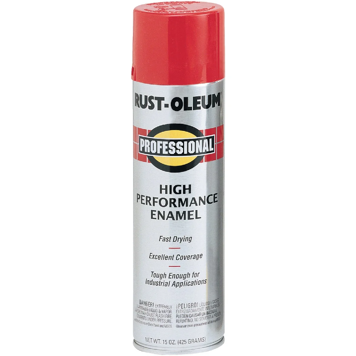 Consistent Rust-Oleum Professional 15 Oz. Gloss Industrial Enamel Spray Paint Safety Red Next-Generation