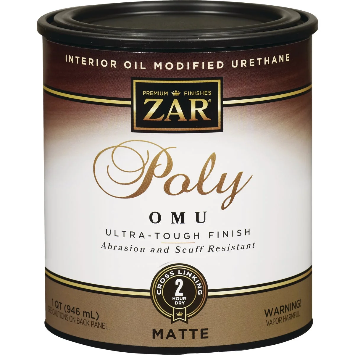 Versatile ZAR Matte Ultra Max Interior Polyurethane 1 Qt. Green