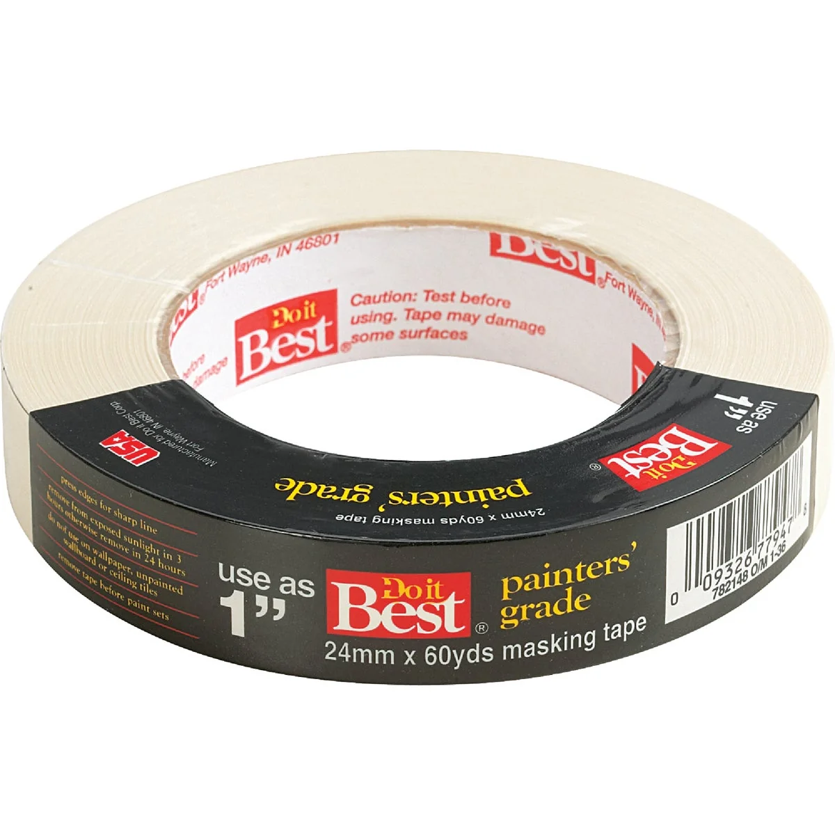 Trendy Do it 0.94 In. x 60 Yd. Painters Grade Masking Tape Consistent