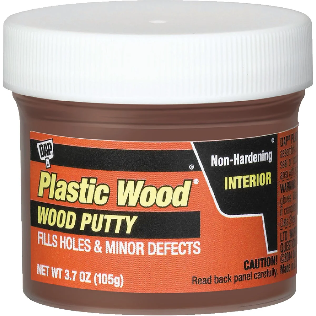 Solid DAP Plastic Wood 3.7 Oz. Red Oak Wood Putty Easy-to-Use