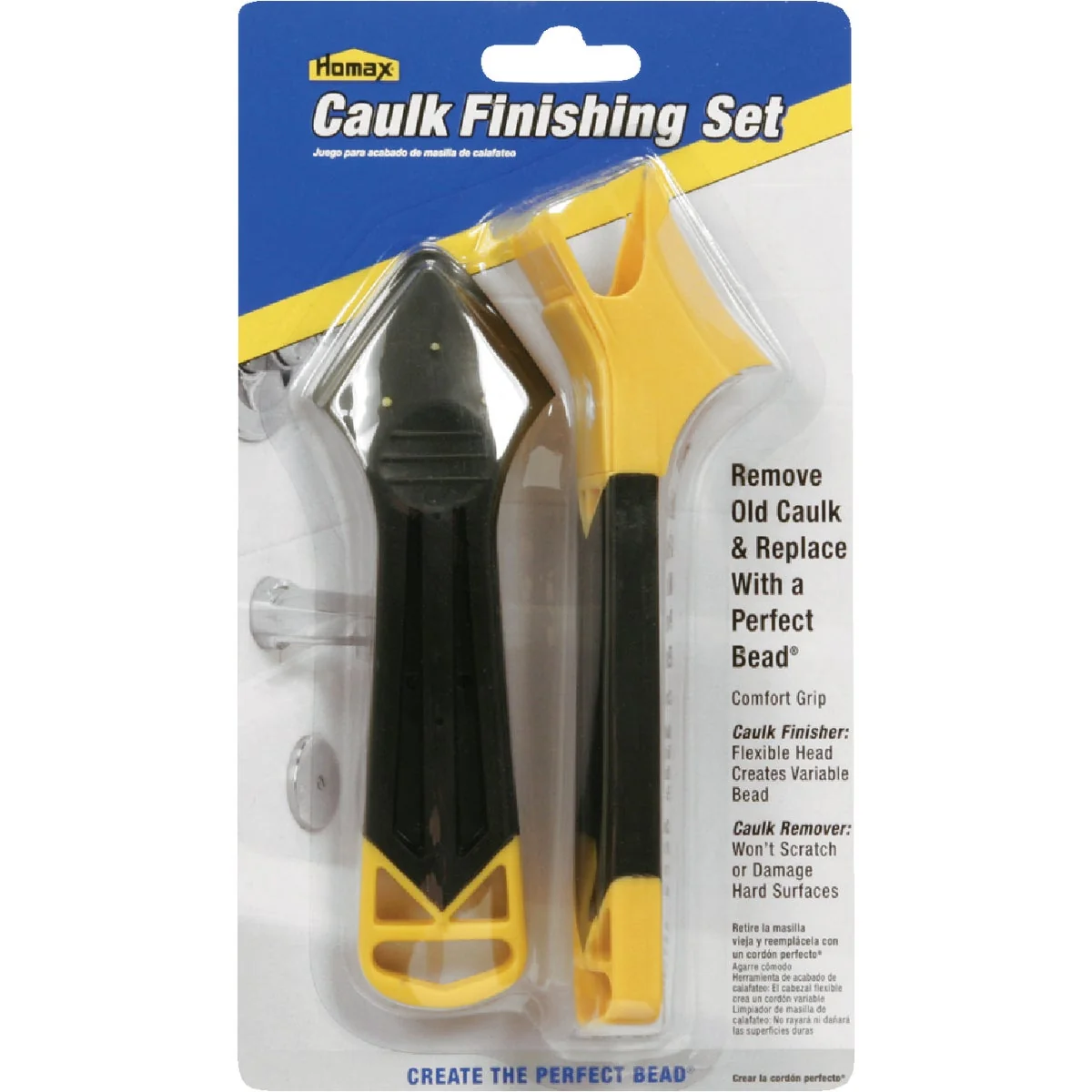 Soft Homax Caulk Finishing Set 2-Piece Easy-to-Use